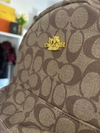 Mochila lujo Marrón y Dorada