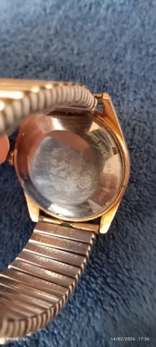Reloj Tanus Automático Dorado