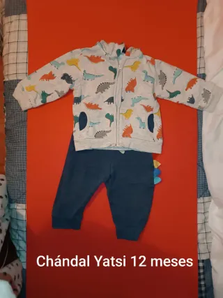 Set Abbigliamento Neonato 12 Mesi: Tutina + 3 Magliette