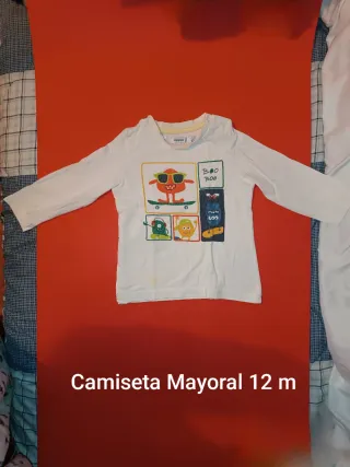 Set Abbigliamento Neonato 12 Mesi: Tutina + 3 Magliette