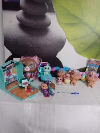 Lote Cry Babies, Bellies y Pets