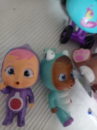 Lote Cry Babies, Bellies y Pets