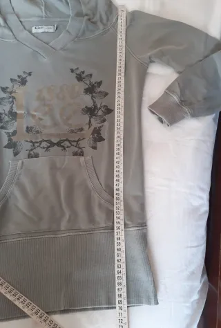 Felpa con cappuccio Lee donna taglia S