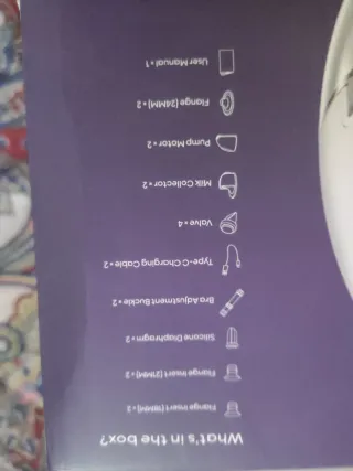 Sacaleches Nuliie como nuevo