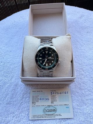 Negociable Seiko 5 Sports Verde Nuevo 01/2026
