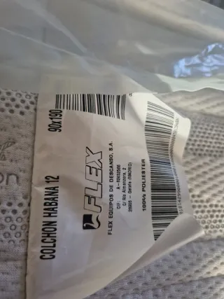 Colchón Vicoelástico Flex 90x190