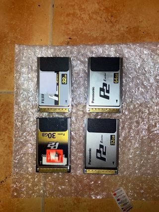 Tarjetas Panasonic P2