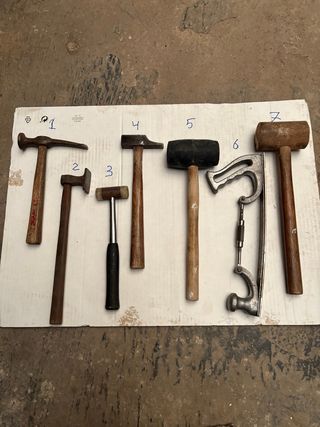 vendo herramientas de chapista por juvilacion