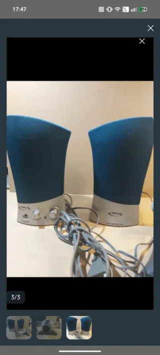 Altavoces y Webcam NGS