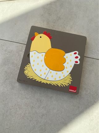 Puzzle de madera Gallina Goula