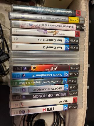 Consola PlayStation 3 PS3 + Juegos y Accesorios