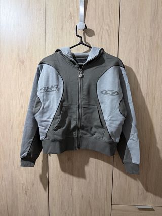 Cold Culture Sudadera Zip Cremallera Gris Rush XS