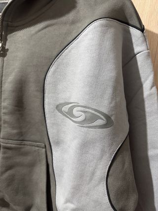 Cold Culture Sudadera Zip Cremallera Gris Rush XS