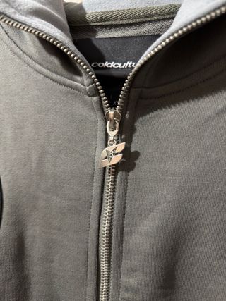 Cold Culture Sudadera Zip Cremallera Gris Rush XS