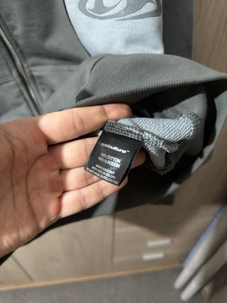 Cold Culture Sudadera Zip Cremallera Gris Rush XS