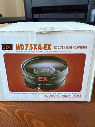 16x9 Inc. HD75XA-EX 0.75X Lente Gran Angular