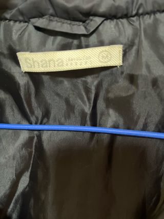 Cortavientos negro acolchado , para entre tiempo ,