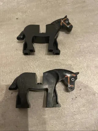 Lego Cavalli Neri (2 pezzi)
