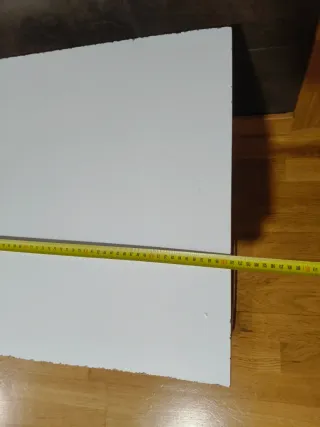 Mesa auxiliar madera con extensible