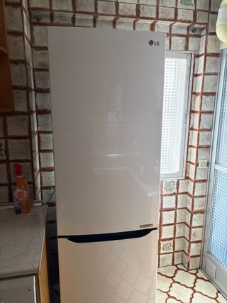 Nevera LG blanca