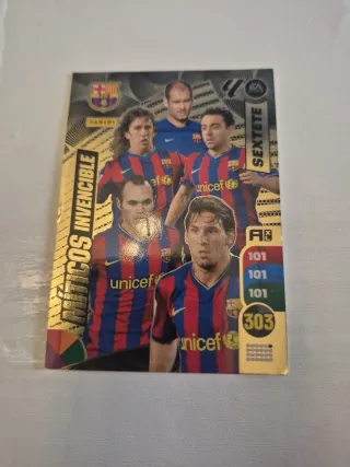 Cromo FC Barcelona Sextete Panini