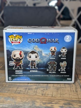 Funko Pop God Of War Kratos and Atreus 2 pack