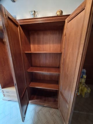 Mobile ingresso legno massello con specchiera