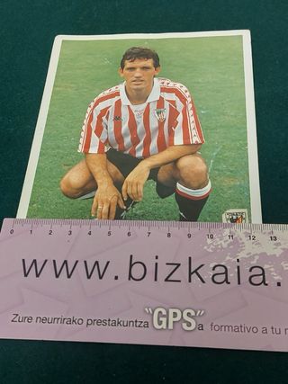 Tarjeta Postal Firmada Andoni Goikoetxea