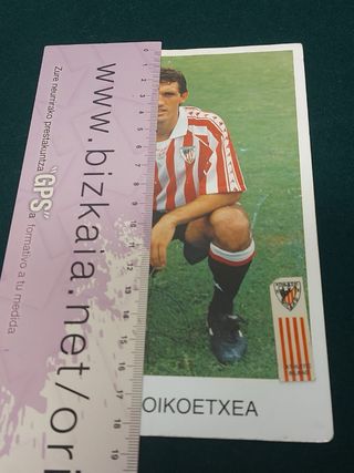 Tarjeta Postal Firmada Andoni Goikoetxea