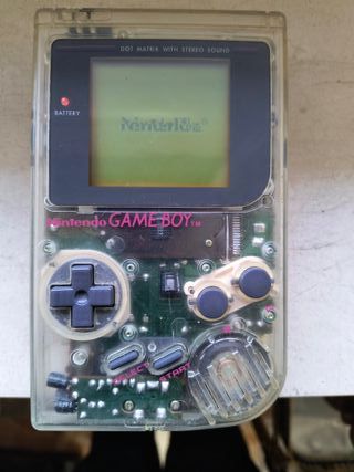 Nintendo Game Boy Classic Trasparente DMG-01