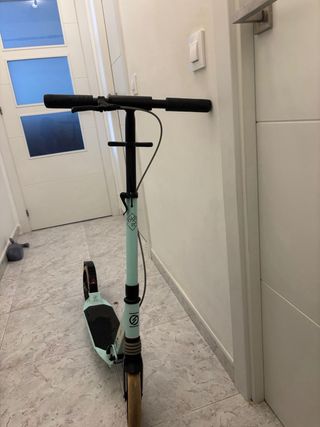 Patinete Oxelo Verde 92x92cm Ruedas grandes 20cm