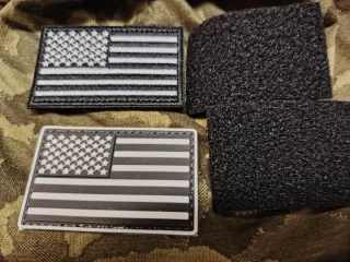 Patch Bandiera USA Militare Velcro