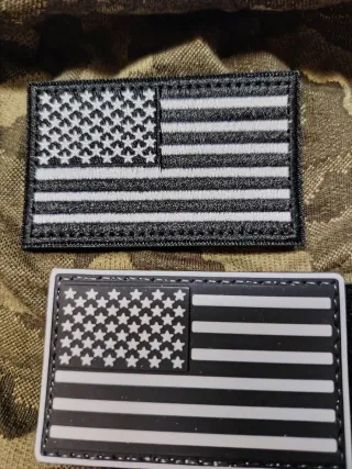Patch Bandiera USA Militare Velcro