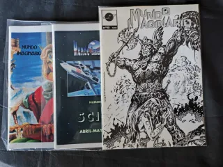 Lote 3 Revistas MUNDO IMAGINARIO (1995)