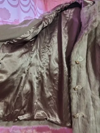 Abrigo pelo sintético El Corte Inglés