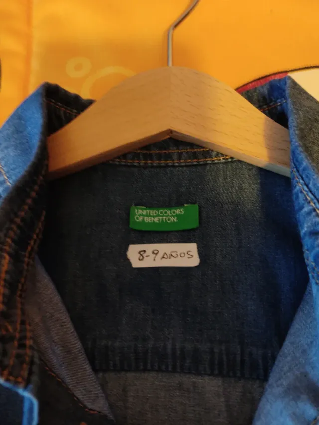 Camisa vaquera Benetton