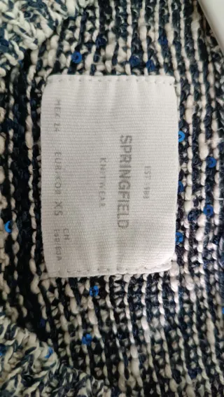 Jersey estampado talla XS a 1€