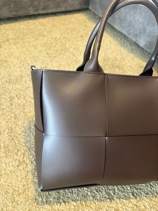 Borsa a mano intrecciata vera pelle made in italy