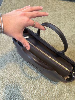 Borsa a mano intrecciata vera pelle made in italy