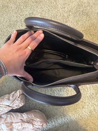 Borsa a mano intrecciata vera pelle made in italy