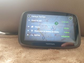 GPS Tomtom GO 500 com mapas e tráfego