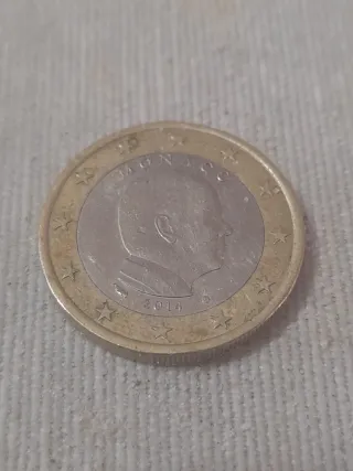 Moneda 1 Euro Mónaco 2014