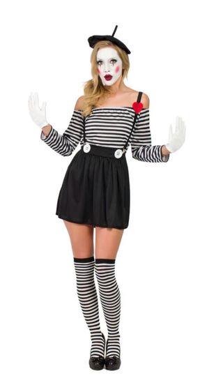 Disfraz Mimo Mujer Talla L