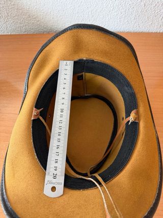 Sombrero country de piel