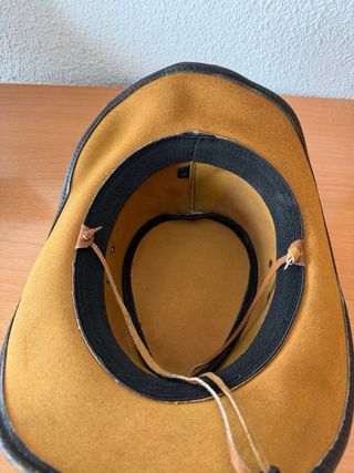 Sombrero country de piel