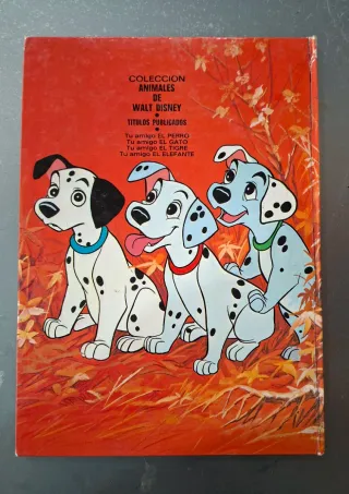 Libro infantil Walt Disney años 70