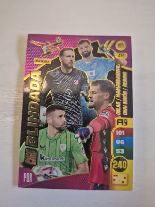 Cromo Panini Futbol Club BLINDADA POR