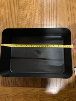 Vaschetta portascarpe nera