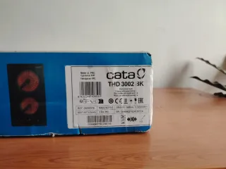 Placa Vitrocerámica Cata 2 fuegos