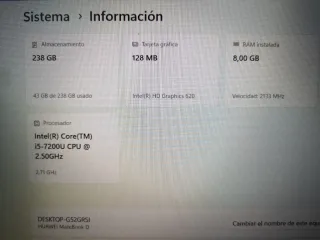 Portátil Huawei Matebook D 15'6 Gris/Negro